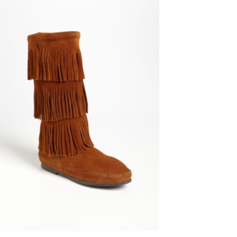 Minnetonka Fringe Mocassins
